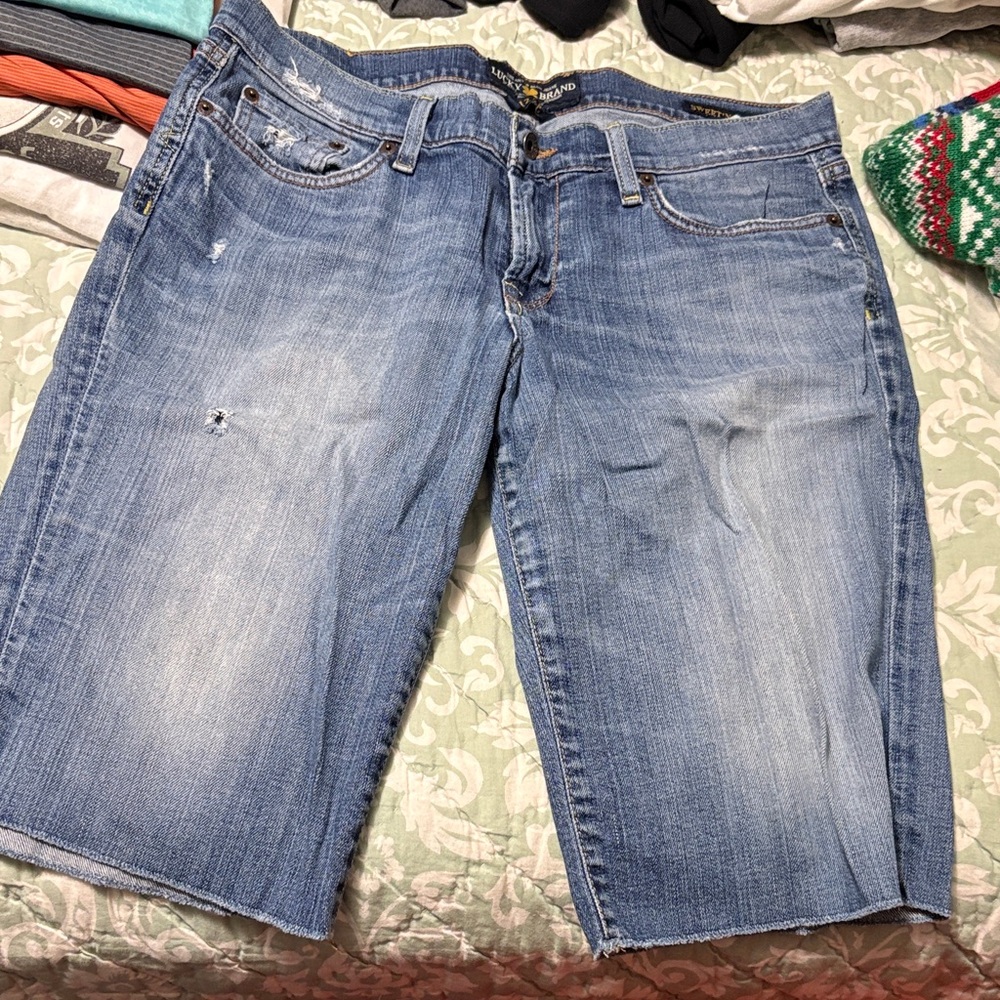 Lucky Brand Blue Jean Shorts